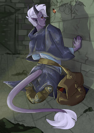 rendered fullbody and a complex background 55USD